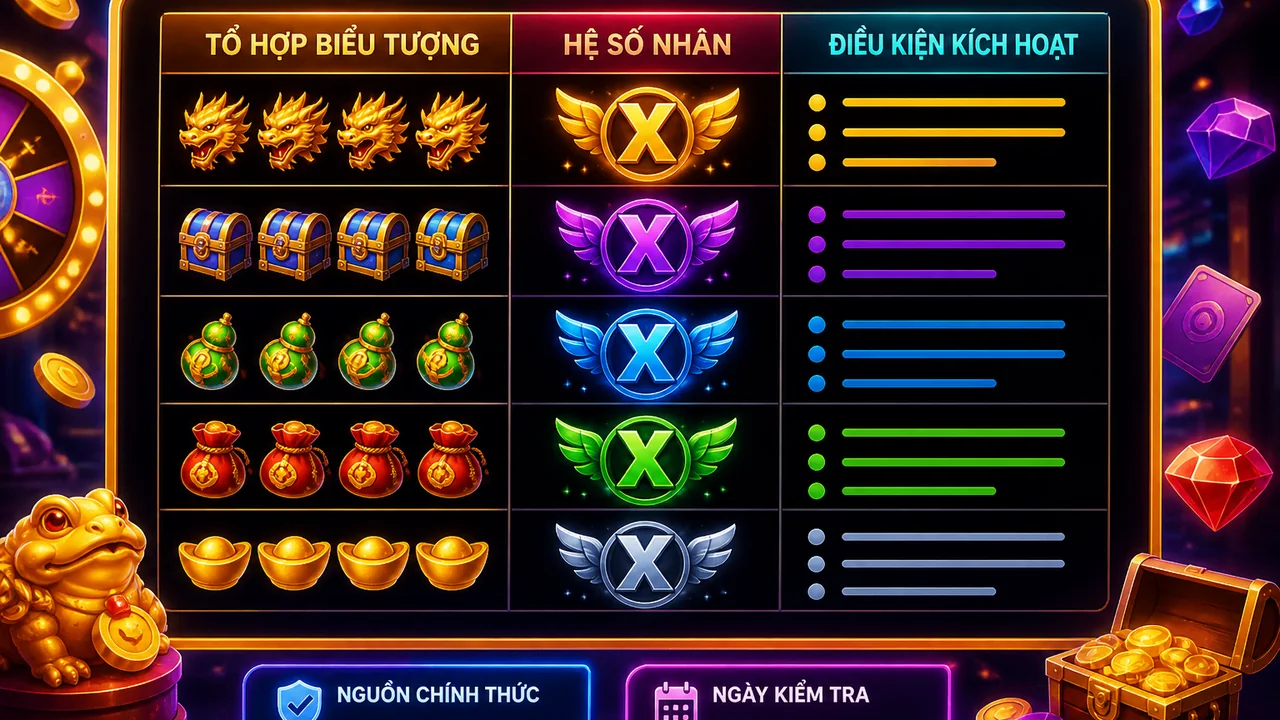 Đọc bảng trả thưởng không nhầm đơn vị dữ liệu: FAQ so sánh 12bet