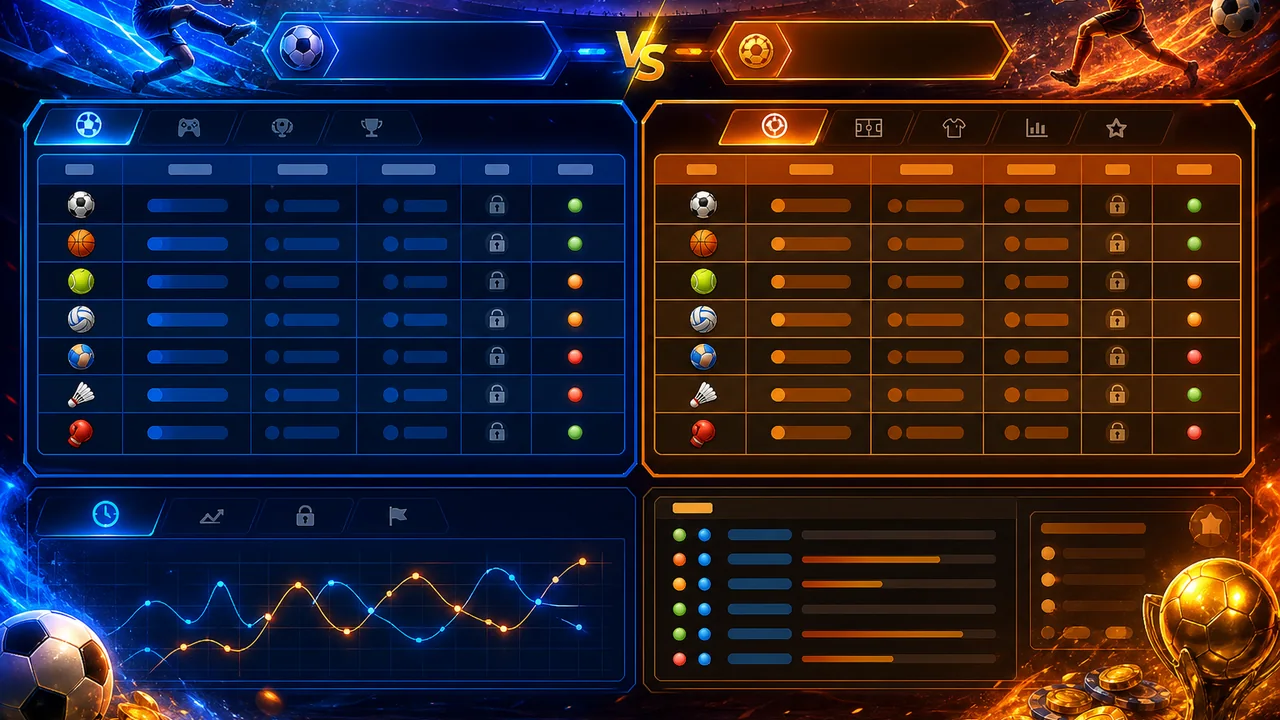 Mở khóa dữ liệu trận đấu: 12bet so sánh cược trước trận và cược trong trận
