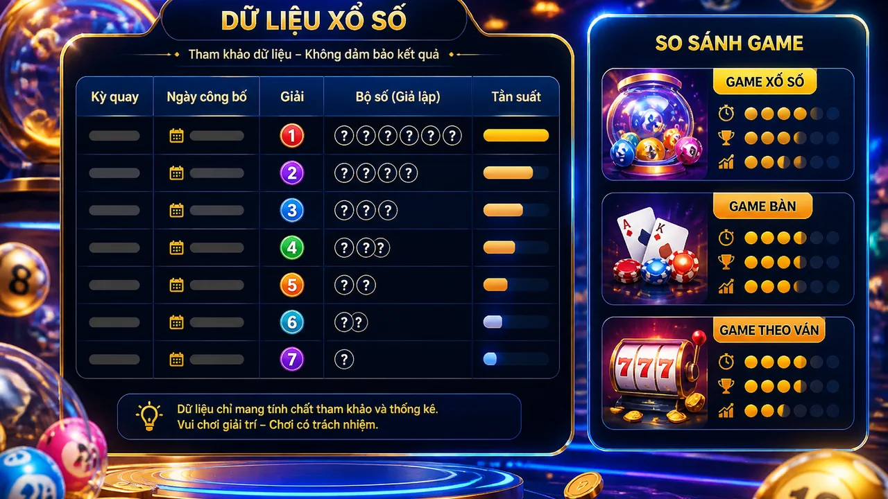 Đọc bảng số như người chơi lâu năm: 12bet và cách so sánh dữ liệu xổ số
