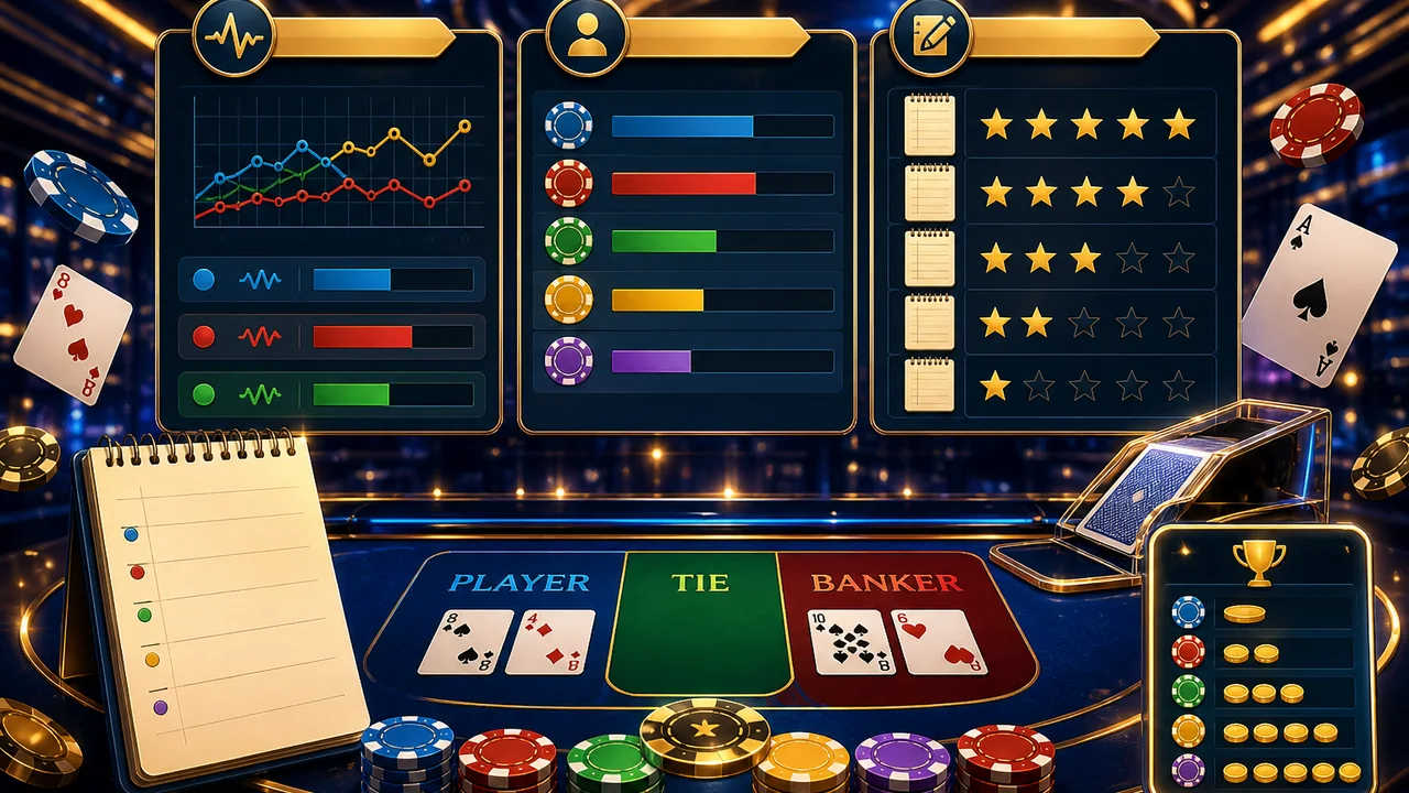 Nhịp ván và cấu trúc cược: 12bet so sánh các biến thể baccarat theo dữ liệu