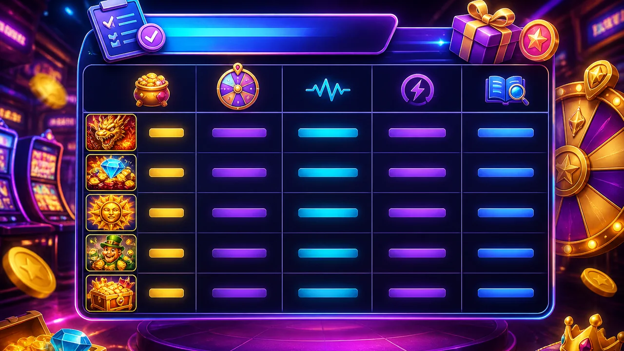 Cách nhóm slot theo cơ chế thưởng và nhịp quay: checklist 12bet